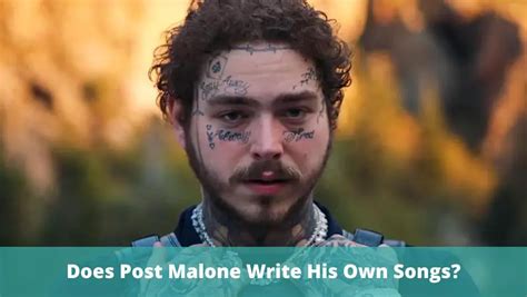 does post malone write his own music does post malone write his own music and what makes him so unique in the rap scene?